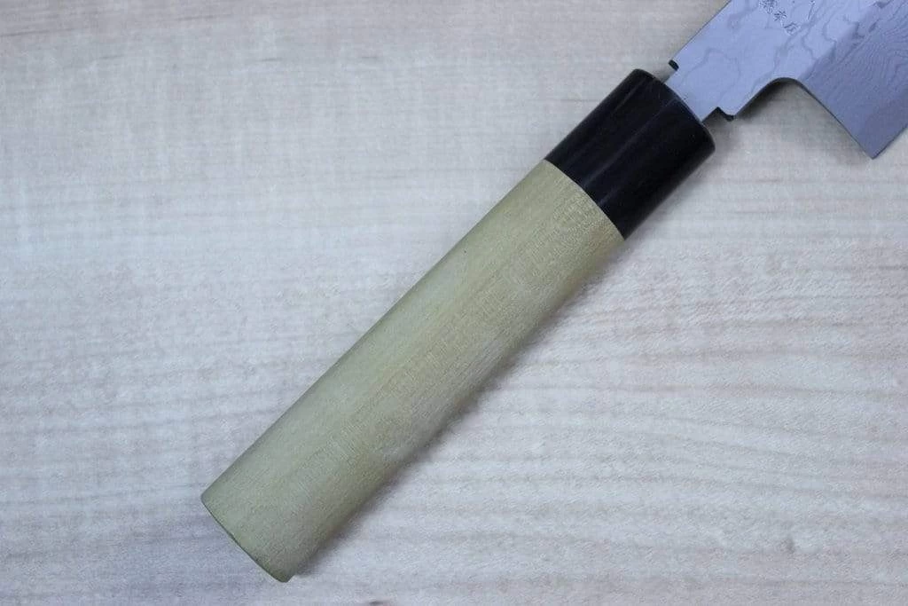 Masamoto KH Series Hon Kasumi Suminagashi Blue Steel No.2 Usuba (210mm And 225mm, 2 Sizes) 4 Masamoto KH Series Hon Kasumi Suminagashi Blue Steel No.2 Usuba (210mm And 225mm, 2 Sizes) - Image 4