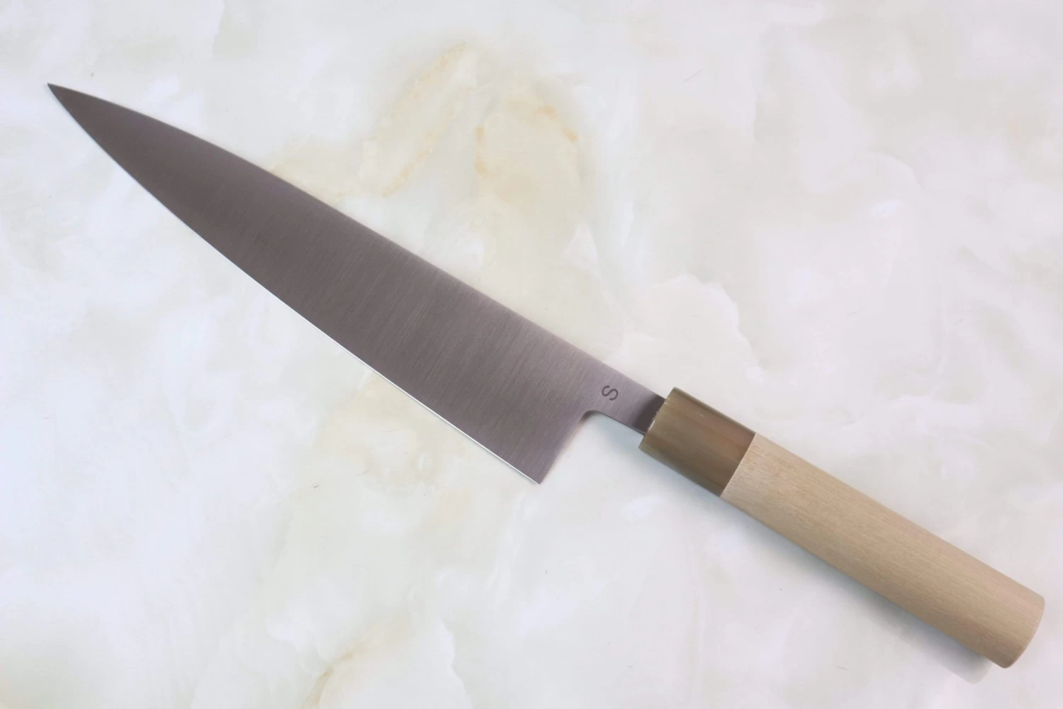 Masamoto KS Series Sweden Stainless Steel SW-Wa Gyuto (240mm To 300mm, 3 Sizes) 5 Masamoto KS Series Sweden Stainless Steel SW-Wa Gyuto (240mm To 300mm, 3 Sizes) - Image 5