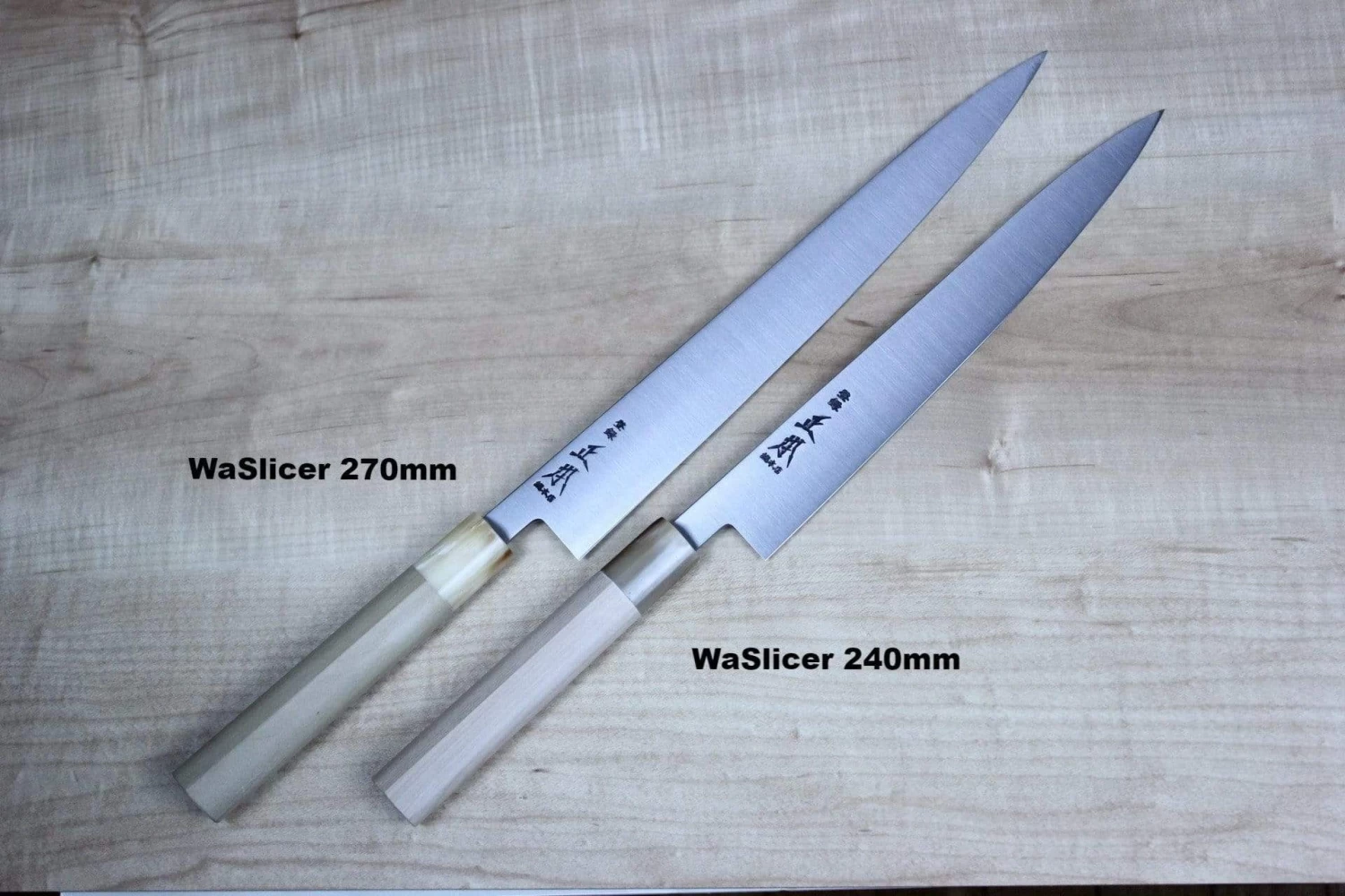 Masamoto KS Series Hon Kasumi White Steel No.2 Wa Slicer (240mm And 270mm, 2 Sizes) 4 Masamoto KS Series Hon Kasumi White Steel No.2 Wa Slicer (240mm And 270mm, 2 Sizes) - Image 4