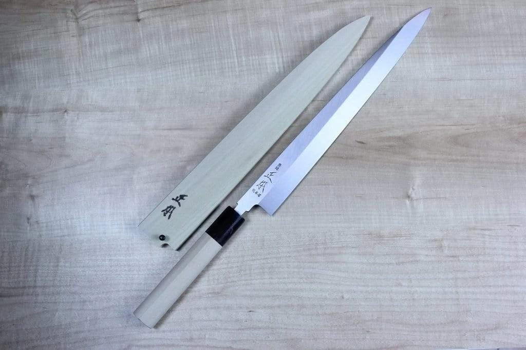 Masamoto HS Series Honyaki White Steel No.2 Yanagiba (240mm To 330mm, 4 Sizes) 1 Masamoto HS Series Honyaki White Steel No.2 Yanagiba (240mm To 330mm, 4 Sizes)