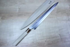 Masamoto KI Series Hon Kasumi White Steel No.1 Yanagiba (270mm To 330mm, 3 Sizes)