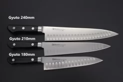 Misono Molybdenum Steel With Dimples Series Gyuto (180mm To 300mm, 5 Sizes) -Knife Sale Shop misono gyuto misono molybdenum steel with dimples series gyuto 180mm to 300mm 5 sizes 42566351388955