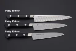 Misono UX10 With Dimples Series Petty (120mm To 150mm, 3 Sizes) -Knife Sale Shop misono petty misono ux10 with dimples series petty 120mm to 150mm 3 sizes 42566097895707