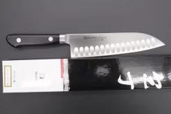 Misono Molybdenum Steel With Dimples Series No.584 Santoku 180mm (7 Inch) -Knife Sale Shop misono santoku misono molybdenum steel with dimples series no 584 santoku 180mm 7 inch 42618830881051 scaled