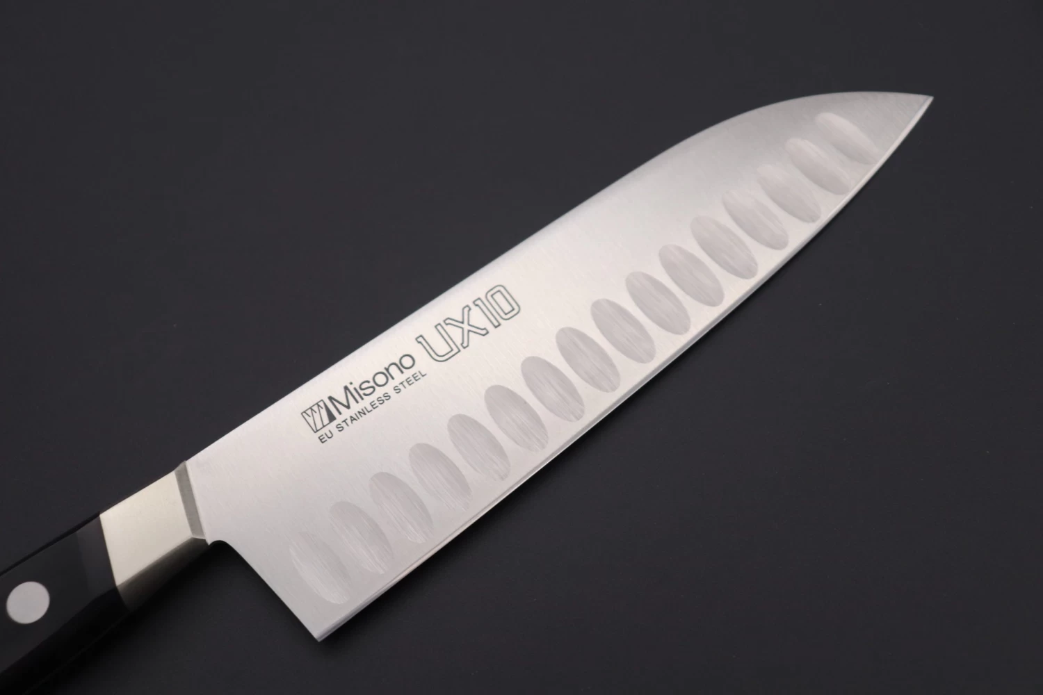 Misono UX10 With Dimples Series No.751 Santoku 180mm (7inch) 2 Misono UX10 With Dimples Series No.751 Santoku 180mm (7inch) - Image 2