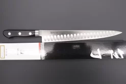 Misono Molybdenum Steel With Dimples Series Sujihiki (240mm To 360mm, 4 Sizes) -Knife Sale Shop misono sujihiki misono molybdenum steel with dimples series sujihiki 240mm to 360mm 4 sizes 42566366953755 scaled