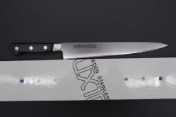 Misono UX10 Series Sujihiki (240mm And 270mm, 2 Sizes) 16 Misono UX10 Series Sujihiki (240mm And 270mm, 2 Sizes) -Knife Sale Shop misono sujihiki misono ux10 series sujihiki 240mm and 270mm 2 sizes 42566221627675 scaled