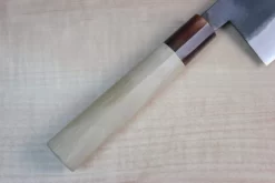 Mizuno Tanrenjo Akitada Hontanren Series White Steel No.2 Nakiri 165mm (6.4 Inch, HKNA) -Knife Sale Shop mizuno tanrenjo nakiri mizuno tanrenjo akitada hontanren series white steel no 2 nakiri 165mm 6 4 inch hkna 11698458198113