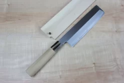 Mizuno Tanrenjo Akitada Ao Hagane DX Series Blue Steel No.1 Usuba (165mm To 240mm, 6 Sizes)