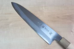 Mizuno Tanrenjo Akitada Ao Hagane DX Series Blue Steel No.1 Clad Wa Gyuto With Shinogi (210mm To 270mm, 3 Sizes) -Knife Sale Shop mizuno tanrenjo wa gyuto mizuno tanrenjo akitada ao hagane dx series blue steel no 1 clad wa gyuto with shinogi 210mm to 270mm 3 sizes 28504935039073 scaled