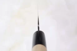 Mizuno Tanrenjo Akitada White Steel No.2 Clad HK-WP Wa Petty 150mm (5.9 Inch) -Knife Sale Shop mizuno tanrenjo wa petty mizuno tanrenjo akitada white steel no 2 clad hk wp wa petty 150mm 5 9 inch 16350354440289 scaled