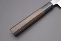 Mizuno Tanrenjo Akitada Hontanren Series Blue Steel No.2 GF-4ES Yanagiba 270mm (Octagonal Ebonywood Handle, Fully Hand Sharpened =Honba-Duke) -Knife Sale Shop mizuno tanrenjo yanagiba mizuno tanrenjo akitada hontanren series blue steel no 2 gf 4es yanagiba 270mm octagonal ebonywood handle honba duke sharpened 41429973238043 scaled