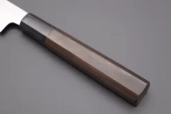 Mizuno Tanrenjo Akitada Hontanren Series Blue Steel No.2 GF-4ES Yanagiba 270mm (Octagonal Ebonywood Handle, Fully Hand Sharpened =Honba-Duke) -Knife Sale Shop mizuno tanrenjo yanagiba mizuno tanrenjo akitada hontanren series blue steel no 2 gf 4es yanagiba 270mm octagonal ebonywood handle honba duke sharpened 41429973336347 scaled