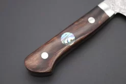 Mr. Itou “Luna Series” R-2 Custom Damascus Gyuto 160mm (6.2 Inch) Desert Ironwood Handle (IT-152) -Knife Sale Shop mr itou gyuto mr itou luna series r 2 custom damascus gyuto 160mm 6 2 inch ironwood handle it 152 39852724125979 scaled