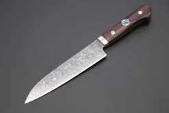 Mr. Itou “Luna Series” R-2 Custom Damascus Gyuto 160mm (6.2 Inch) Desert Ironwood Handle (IT-152)