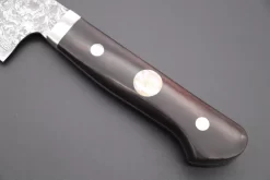 Mr. Itou “Luna Series” R-2 Custom Damascus Gyuto 170mm (6.6 Inch) Desert Ironwood Handle (IT-137A) -Knife Sale Shop mr itou gyuto mr itou luna series r 2 custom damascus gyuto 170mm 6 6 inch ironwood handle it 137a 39852791071003 scaled