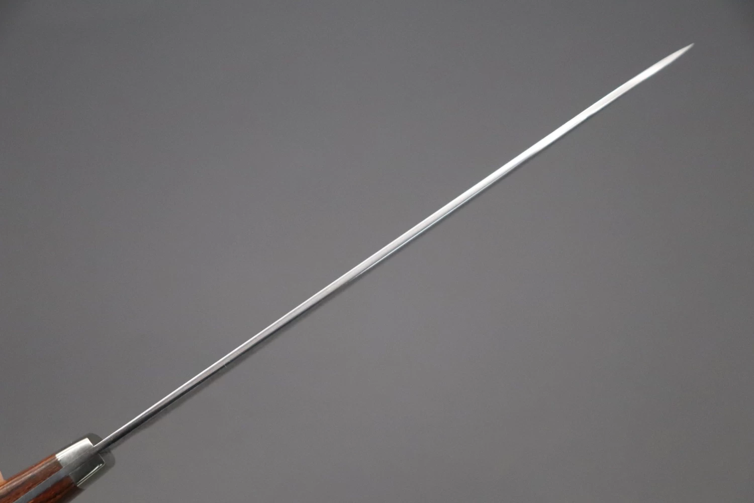 Mr. Itou “Luna Series” R-2 Custom Damascus Gyuto 170mm (6.6 Inch) Desert Ironwood Handle (IT-137B) 5 Mr. Itou “Luna Series” R-2 Custom Damascus Gyuto 170mm (6.6 Inch) Desert Ironwood Handle (IT-137B) - Image 5