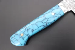 Mr. Itou R-2 Custom Damascus Gyuto 180mm (7 Inch,Turquoise GemStone Handle,IT-204) 14 Mr. Itou R-2 Custom Damascus Gyuto 180mm (7 Inch,Turquoise GemStone Handle,IT-204) -Knife Sale Shop mr itou gyuto mr itou r 2 custom damascus gyuto 180mm 7 inch turquoise gemstone handle it 204 43554819309851 scaled