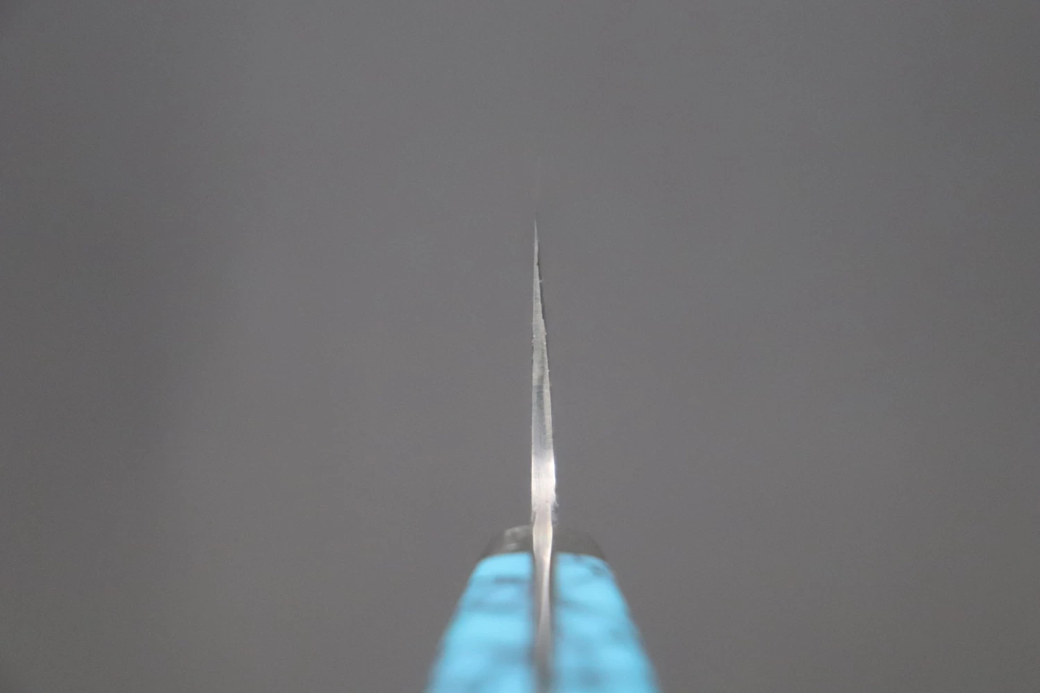 Mr. Itou R-2 Custom Damascus Gyuto 180mm (7 Inch,Turquoise GemStone Handle,IT-204) 4 Mr. Itou R-2 Custom Damascus Gyuto 180mm (7 Inch,Turquoise GemStone Handle,IT-204) - Image 4