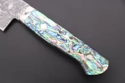 Mr. Itou R-2 Custom Damascus Gyuto 190mm (7.4 Inch,Abalone Handle,IT-201) 10 Mr. Itou R-2 Custom Damascus Gyuto 190mm (7.4 Inch,Abalone Handle,IT-201) -Knife Sale Shop mr itou gyuto mr itou r 2 custom damascus gyuto 190mm 7 4 inch abalone handle it 201 43554725101851 scaled