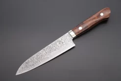 Mr. Itou R-2 Custom Damascus Petty 135mm (5.3 Inch, Desert Ironwood Handle,IT-72)