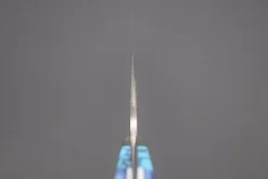 Mr. Itou “Luna Series” R-2 Custom Damascus Santoku 170mm (6.6 Inch, "Custom Combination Handle(Turquoise Gem-Composite Stone/Blue Color Camel Bone/Ironwood)" (IT-162) -Knife Sale Shop mr itou santoku mr itou luna series r 2 custom damascus santoku 170mm 6 6 inch custom combination handle turquoise gem composite stone blue color camel bone ironwood it 162 3984674662 scaled