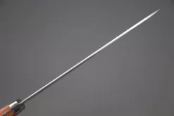 Mr. Itou “Luna Series” R-2 Custom Damascus Santoku 170mm (6.6 Inch, Brown Wood-Micarta Handle (IT-188A) -Knife Sale Shop mr itou santoku mr itou luna series r 2 custom damascus santoku 170mm 6 6 inch orange color micarta handle it 188a 39852148195611 scaled