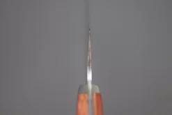 Mr. Itou “Luna Series” R-2 Custom Damascus Santoku 170mm (6.6 Inch, Brown Wood-Micarta Handle (IT-188B) -Knife Sale Shop mr itou santoku mr itou luna series r 2 custom damascus santoku 170mm 6 6 inch orange color micarta handle it 188b 39852161663259 scaled