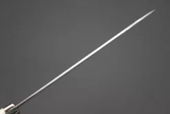 Mr. Itou “Luna Series” R-2 Custom Damascus Small Santoku 135mm (5.3 Inch ,White Color Camel Bone Handle)(IT-176) -Knife Sale Shop mr itou santoku mr itou luna series r 2 custom damascus small santoku 135mm 5 3 inch white color camel bone handle it 176 39852034916635 scaled