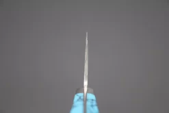 Mr. Itou R-2 Custom Damascus Santoku 175mm (6.8 Inch, "Custom Combination Handle(Turquoise Gem-Composite Stone/White Abalone/Ironwood)" (IT-159) 9 Mr. Itou R-2 Custom Damascus Santoku 175mm (6.8 Inch, "Custom Combination Handle(Turquoise Gem-Composite Stone/White Abalone/Ironwood)" (IT-159) -Knife Sale Shop mr itou santoku mr itou r 2 custom damascus santoku 175mm 6 8 inch custom combination handle turquoise gem composite stone white abalone ironwood it 159 39846612533531 scaled