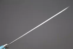 Mr. Itou R-2 Custom Damascus Santoku 175mm (6.8 Inch, "Custom Combination Handle(Turquoise Gem-Composite Stone/White Abalone/Ironwood)" (IT-159) 10 Mr. Itou R-2 Custom Damascus Santoku 175mm (6.8 Inch, "Custom Combination Handle(Turquoise Gem-Composite Stone/White Abalone/Ironwood)" (IT-159) -Knife Sale Shop mr itou santoku mr itou r 2 custom damascus santoku 175mm 6 8 inch custom combination handle turquoise gem composite stone white abalone ironwood it 159 39846612599067 scaled