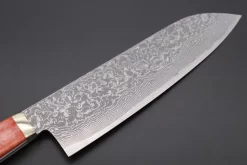 Mr. Itou R-2 Custom Damascus Santoku 180mm (7inch) "Sunny Orange Color Camel Bone Handle" (IT-902) 13 Mr. Itou R-2 Custom Damascus Santoku 180mm (7inch) "Sunny Orange Color Camel Bone Handle" (IT-902) -Knife Sale Shop mr itou santoku mr itou r 2 custom damascus santoku 180mm 7inch sunny orange color camel bone handle it 902 42916019470619 scaled