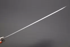 Mr. Itou R-2 Custom Damascus Santoku 180mm (7inch) "Sunny Orange Color Camel Bone Handle" (IT-902) 12 Mr. Itou R-2 Custom Damascus Santoku 180mm (7inch) "Sunny Orange Color Camel Bone Handle" (IT-902) -Knife Sale Shop mr itou santoku mr itou r 2 custom damascus santoku 180mm 7inch sunny orange color camel bone handle it 902 42916019503387 scaled