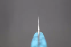 Mr. Itou R-2 Custom Damascus Small Santoku 130mm (5.1 Inch ,Turquoise Gem-Composite Stone Handle, IT-195) 11 Mr. Itou R-2 Custom Damascus Small Santoku 130mm (5.1 Inch ,Turquoise Gem-Composite Stone Handle, IT-195) -Knife Sale Shop mr itou santoku mr itou r 2 custom damascus small santoku 130mm 5 1 inch turquoise gem composite stone handle it 195 43519106154779 scaled