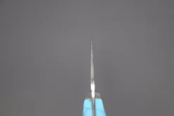 Mr. Itou "Treasure Hunter Series" R-2 Custom Damascus Santoku 175mm (6.8 Inch) "Custom Combination Handle (Turquoise Gem Stone/Samber Stag/Ironwood)" (IT-157) 9 Mr. Itou "Treasure Hunter Series" R-2 Custom Damascus Santoku 175mm (6.8 Inch) "Custom Combination Handle (Turquoise Gem Stone/Samber Stag/Ironwood)" (IT-157) -Knife Sale Shop mr itou santoku mr itou treasure hunter series r 2 custom damascus santoku 175mm 6 8 inch custom combination handle turquoise gem stone stag ironwood it 157 39846584156443 scaled