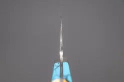 Mr. Itou "Treasure Hunter Series" R-2 Custom Damascus Santoku 175mm (6.8 Inch) "Custom Combination Handle (Turquoise Gem Stone/Sambar Stag/Ironwood)" (IT-158) 9 Mr. Itou "Treasure Hunter Series" R-2 Custom Damascus Santoku 175mm (6.8 Inch) "Custom Combination Handle (Turquoise Gem Stone/Sambar Stag/Ironwood)" (IT-158) -Knife Sale Shop mr itou santoku mr itou treasure hunter series r 2 custom damascus santoku 175mm 6 8 inch custom combination handle turquoise gem stone stag ironwood it 158 39846592839963 scaled