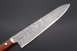Mr. Itou R-2 Custom Damascus Gyuto 260mm (Narrower Blade Width, 10.2 Inch) "Quince Burl Wood Handle" (IT-925) 13 Mr. Itou R-2 Custom Damascus Gyuto 260mm (Narrower Blade Width, 10.2 Inch) "Quince Burl Wood Handle" (IT-925) -Knife Sale Shop mr itou sujihiki mr itou r 2 custom damascus gyuto 260mm narrower blade width 10 2 inch quince burl wood handle it 925 42916013146395 scaled