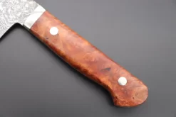 Mr. Itou R-2 Custom Damascus Gyuto 260mm (Narrower Blade Width, 10.2 Inch) "Quince Burl Wood Handle" (IT-925) 10 Mr. Itou R-2 Custom Damascus Gyuto 260mm (Narrower Blade Width, 10.2 Inch) "Quince Burl Wood Handle" (IT-925) -Knife Sale Shop mr itou sujihiki mr itou r 2 custom damascus gyuto 260mm narrower blade width 10 2 inch quince burl wood handle it 925 42916013244699 scaled