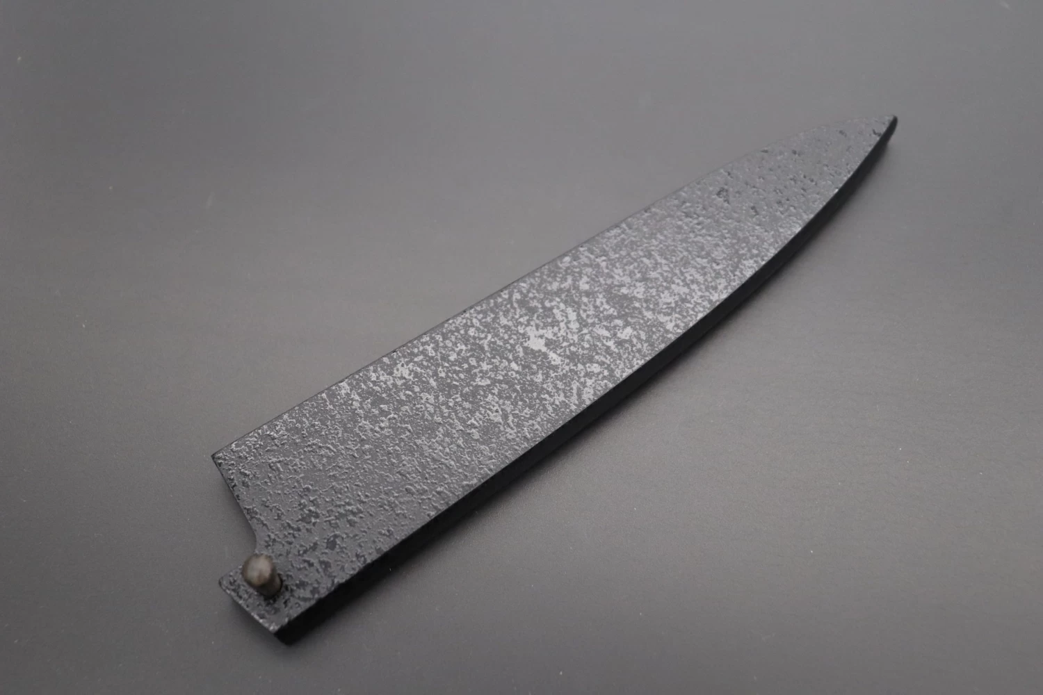 Black Lacquered Wooden Saya For Petty 135mm 1 Black Lacquered Wooden Saya For Petty 135mm