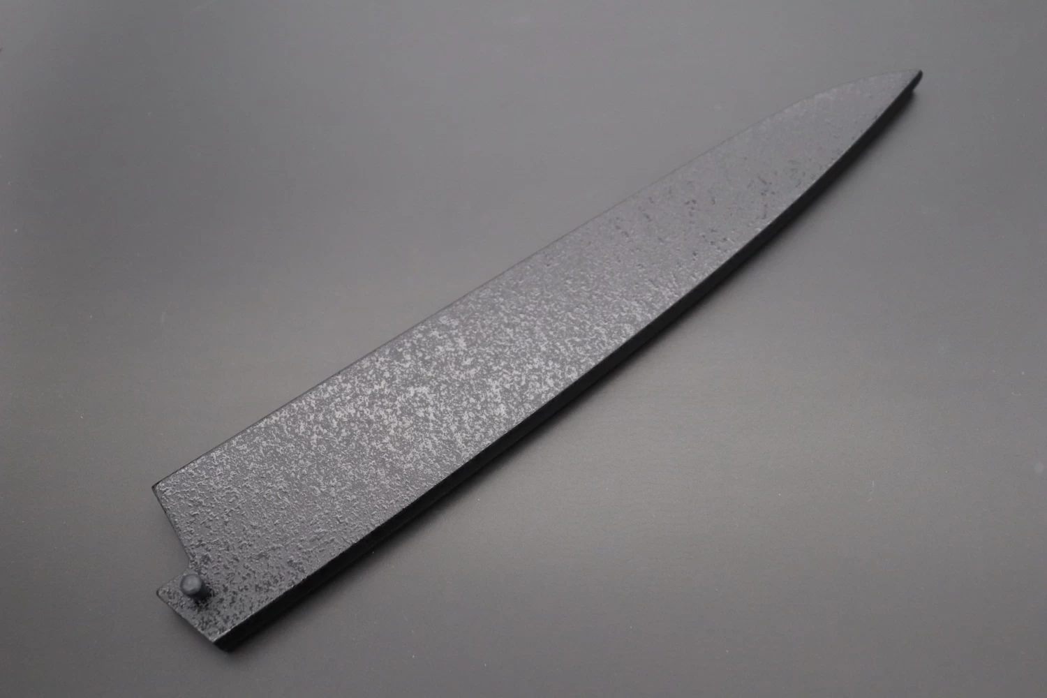 Black Lacquered Wooden Saya For Sujihiki 240mm 1 Black Lacquered Wooden Saya For Sujihiki 240mm