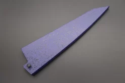 Blue Lacquered Wooden Saya For Boning Knife | Honesuki