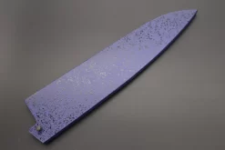 Blue Lacquered Wooden Saya For Gyuto 240mm