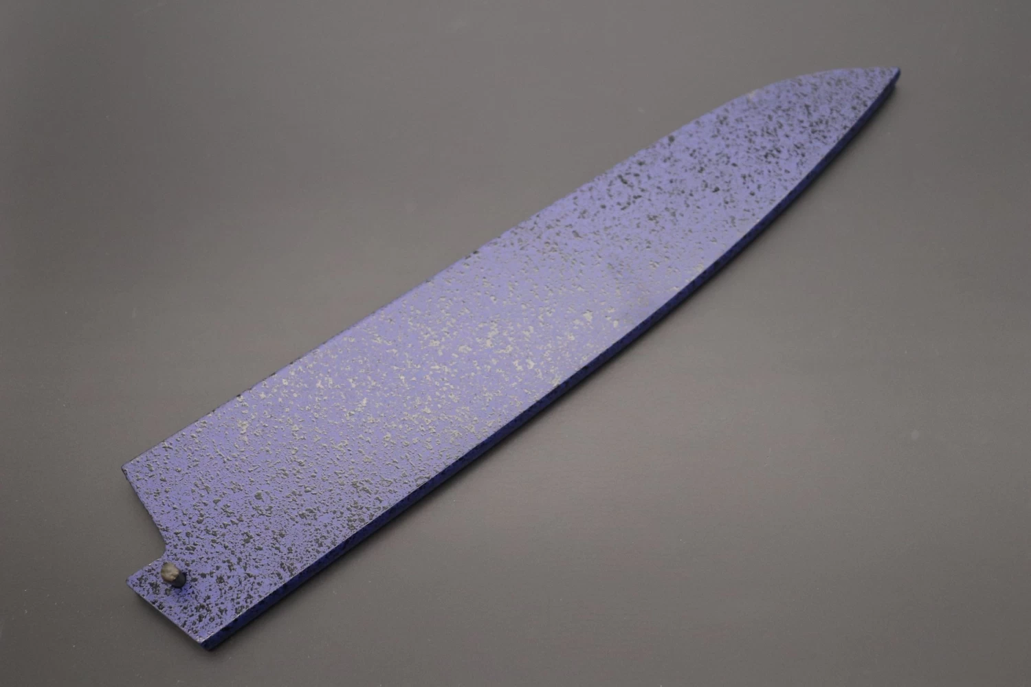 Blue Lacquered Wooden Saya For Gyuto 270mm 1 Blue Lacquered Wooden Saya For Gyuto 270mm