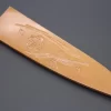 Custom Handmade Carved Wooden Saya For Gyuto 210mm (SAKURA, WS-210-7)