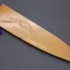 Custom Handmade Carved Wooden Saya For Gyuto 240mm (Mt. Fuji, WS-240-3)