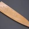Custom Handmade Carved Wooden Saya For Gyuto 240mm (Sakura, WS-240-10)