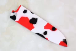 Japanese Modern Wa Art “Nishiki-Goi” Lacquered Wooden Saya For Santoku