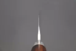 Custom Knife Maker Saito Hiroshi Custom Core-Less Damascus Gyuto 190mm (7.4 Inch, Desert Ironwood Handle, SH-6) -Knife Sale Shop others gyuto custom knife maker saito hiroshi custom core less damascus gyuto 190mm 7 4 inch desert ironwood handle sh 6 43309846954267 scaled