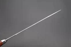 Custom Knife Maker Saito Hiroshi Custom VG-10 Gyuto 190mm (7.4 Inch, Quince Burl Wood Handle, SH-7) -Knife Sale Shop others gyuto custom knife maker saito hiroshi custom vg 10 gyuto 190mm 7 4 inch quince burl wood handle sh 7 43309230719259 scaled