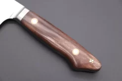 Custom Knife Maker Saito Hiroshi Custom VG-10 Gyuto 210mm (8.2 Inch, Brown Camel Bone Handle) (SA-25) -Knife Sale Shop others gyuto master saito custom vg 10 gyuto 210mm 8 2 inch brown camel bone handle sa 25 41863503839515 scaled